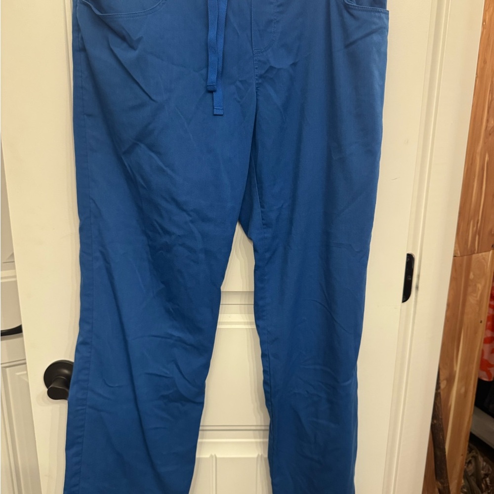 Women’s Blue Drawstring scrub Pants